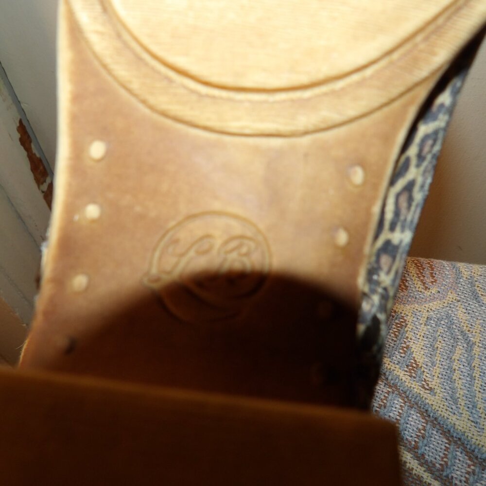 Lucky Brand Basel Animal Print Ankle Booties Sz 6M/36 - Picture 8 of 9